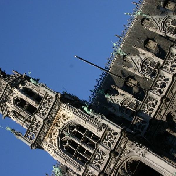 One of the grand buildings on Grand Place