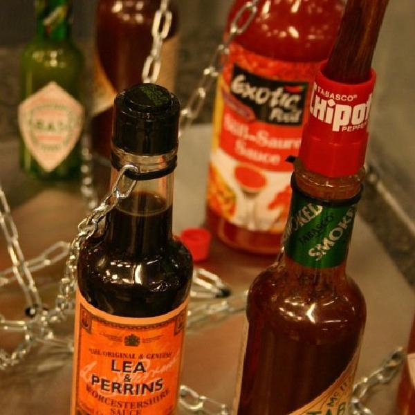 Locking up the Lea & Perrins