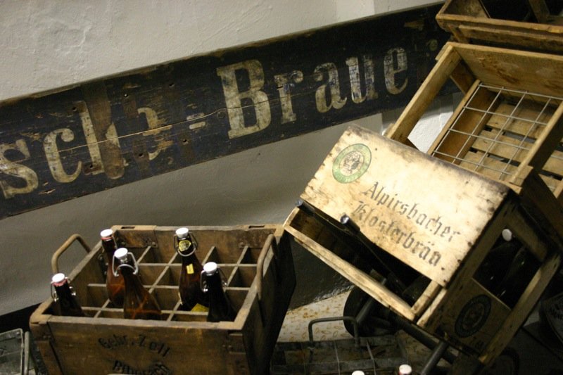 Crates from yesteryear