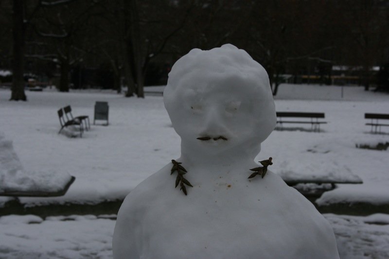 Snow Alien?