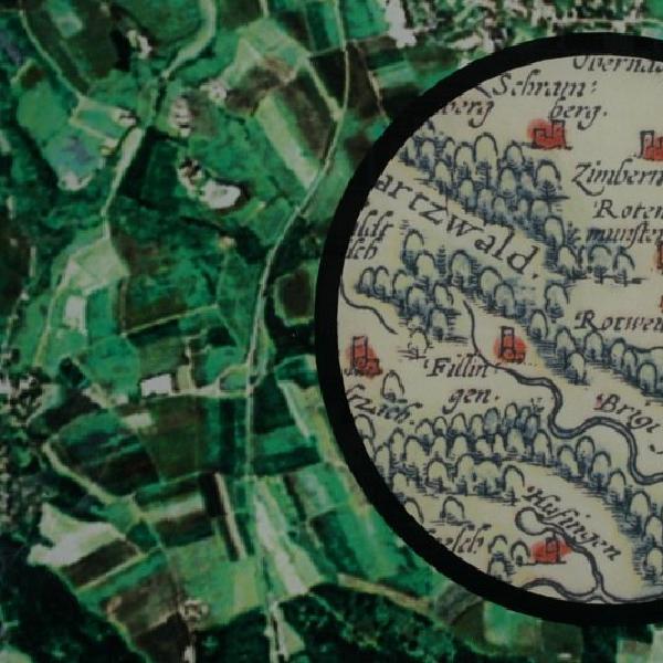 Landkarte von Schwarzwald