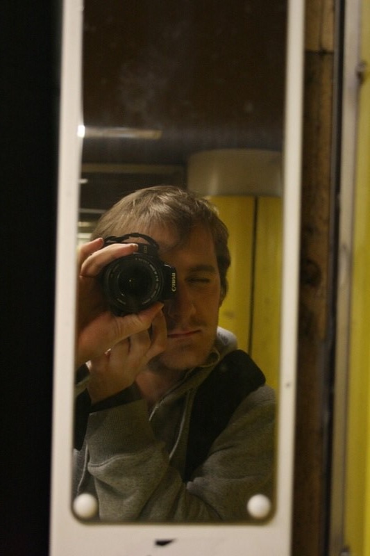 Me in the mirror