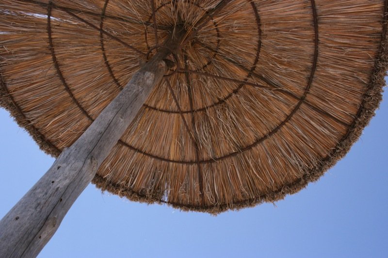 Beach umbrella