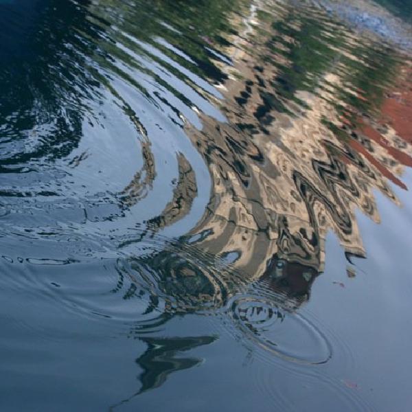 Church in ripples