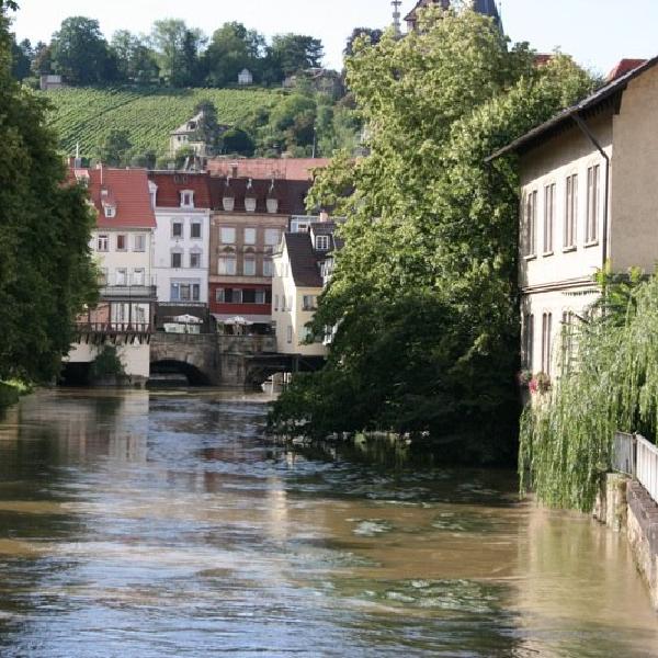 River through Esslingen