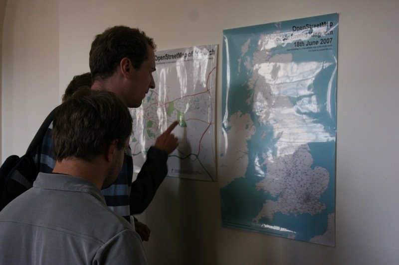 Checking out the maps