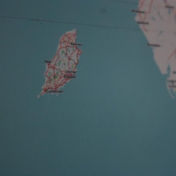 Isle of Man map