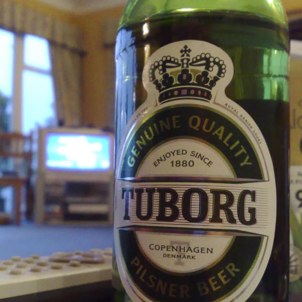 A night in with family, beer and British TV