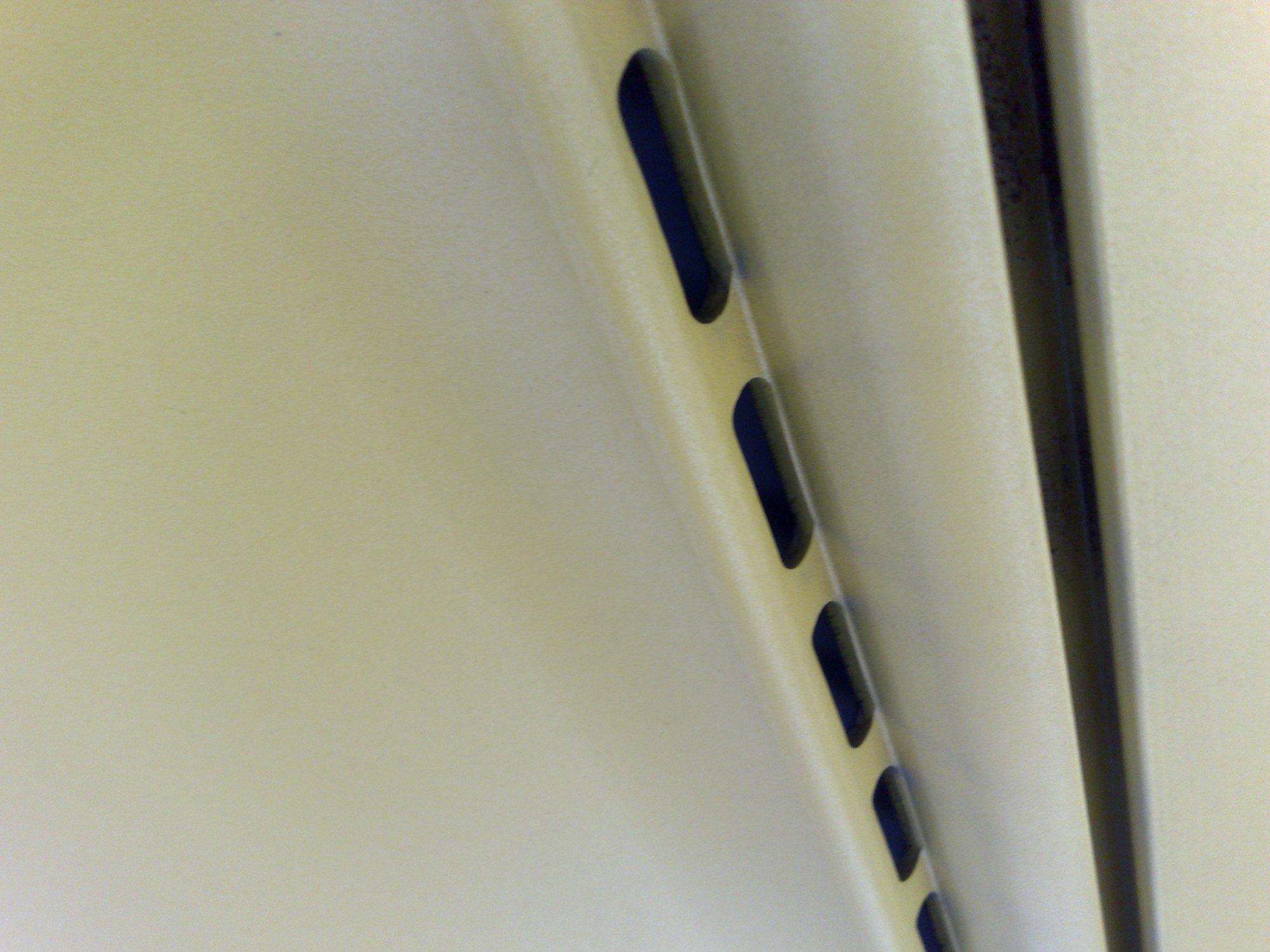Holes in the ceiling