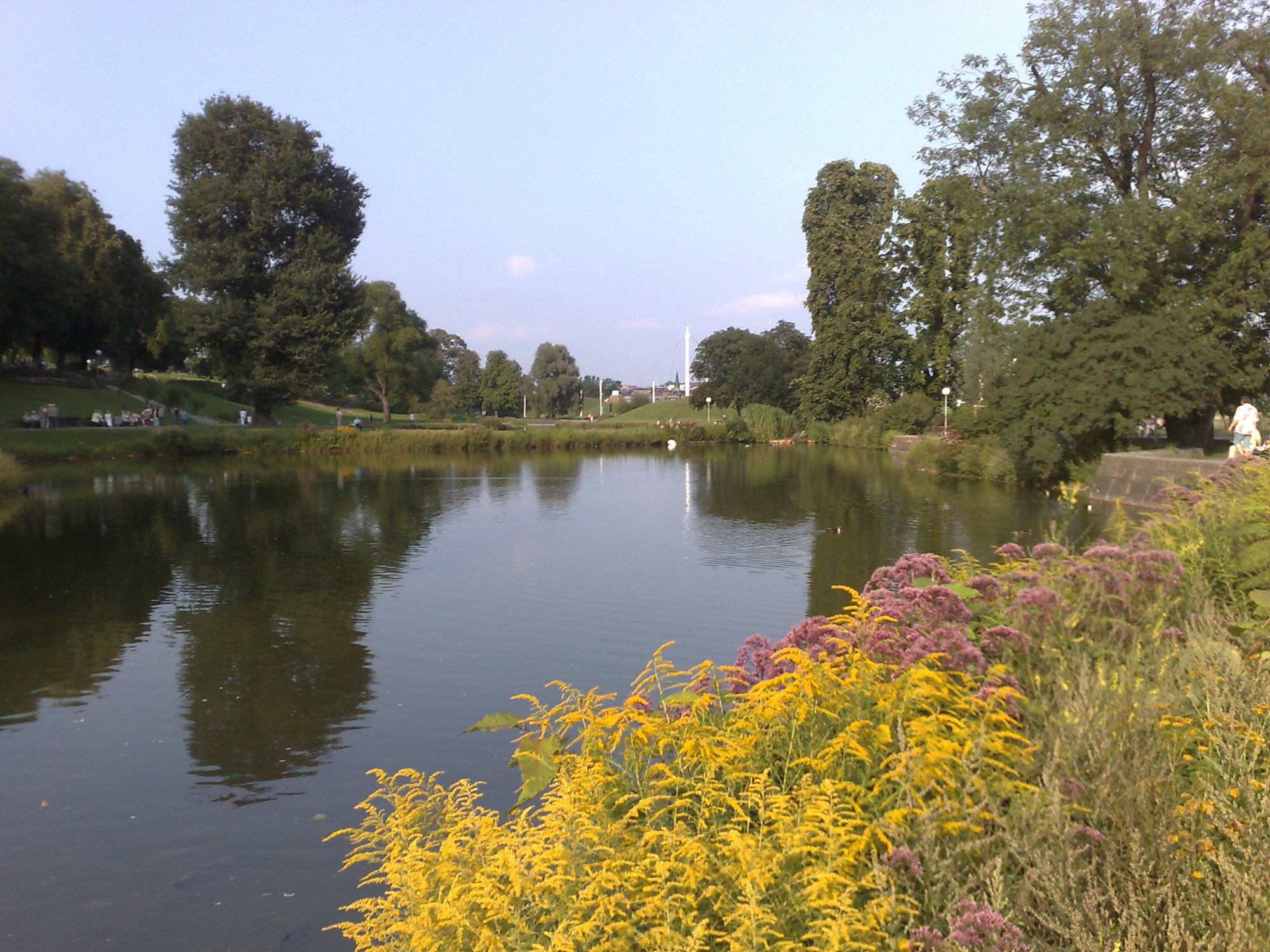 Lake in the park