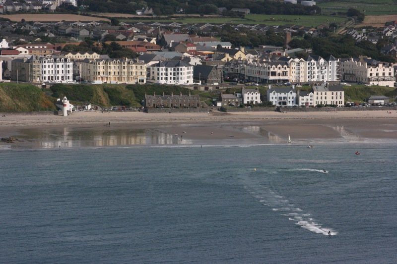 Making a break for the waves