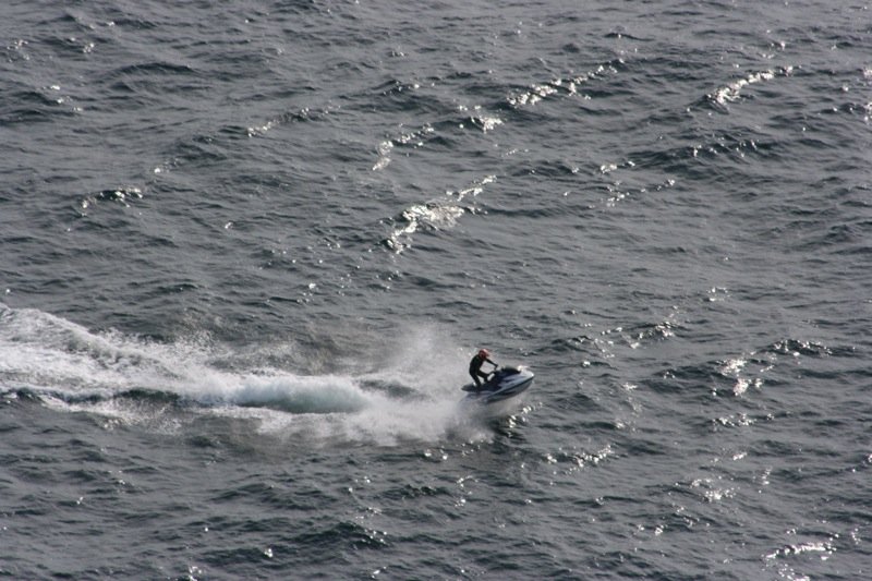 Riding the waves