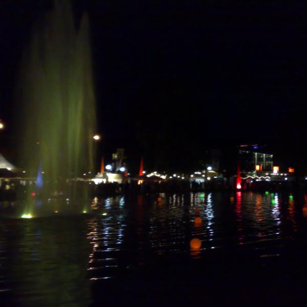 Sommerfest bei nacht