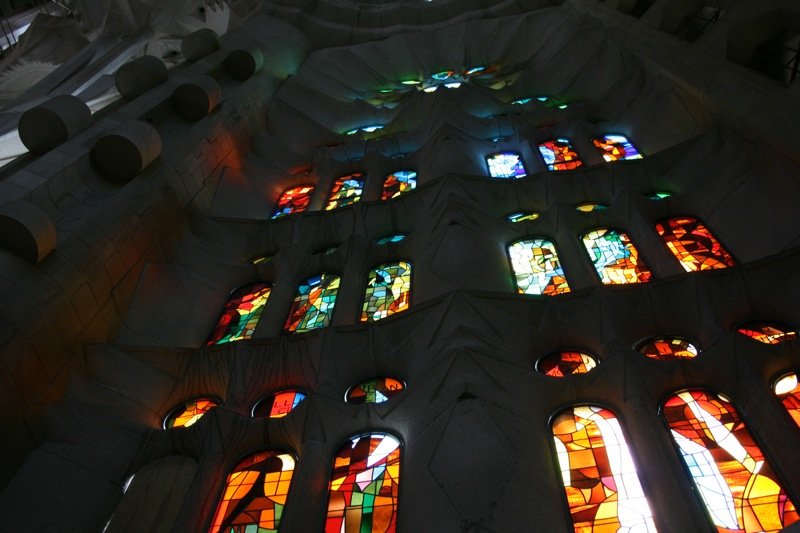 Coloured glass