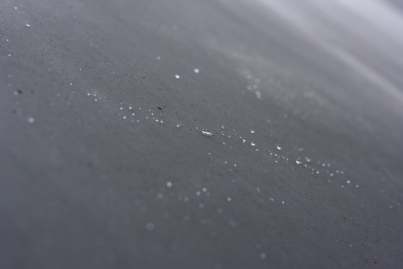 Holding the drops