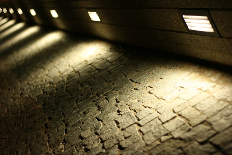 Lighting the cobbles