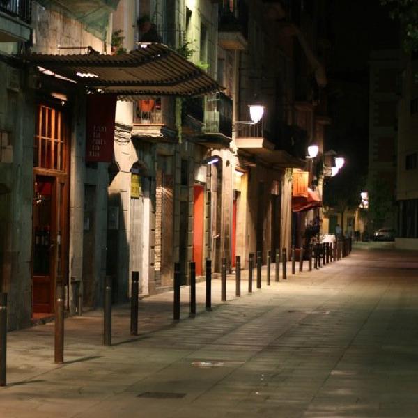 Little shops and bars