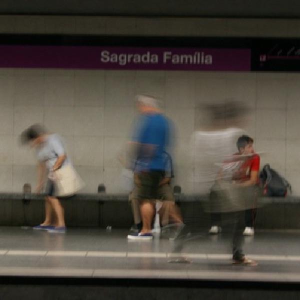 Passing through the Metro