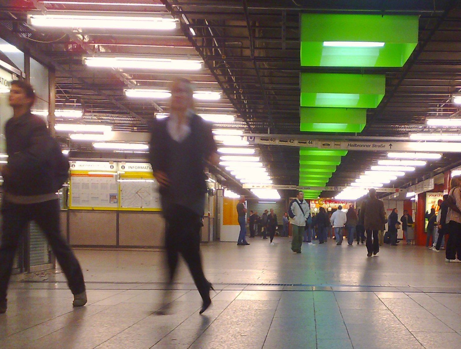 Running in the main station