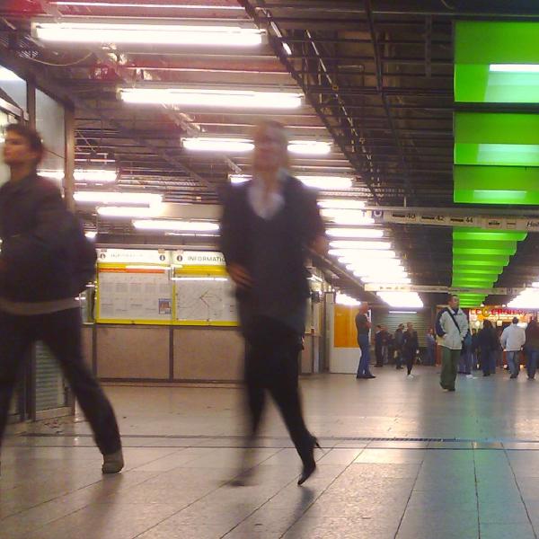Running in the main station