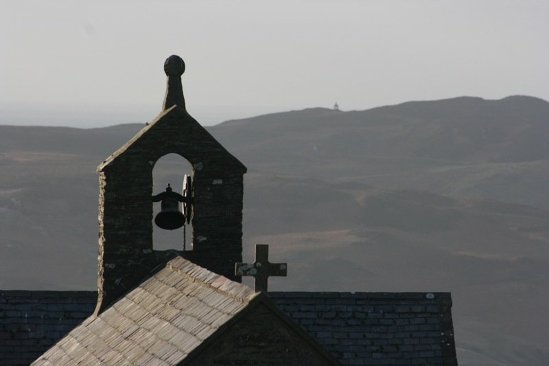 Sunday afternoon in Cregneash