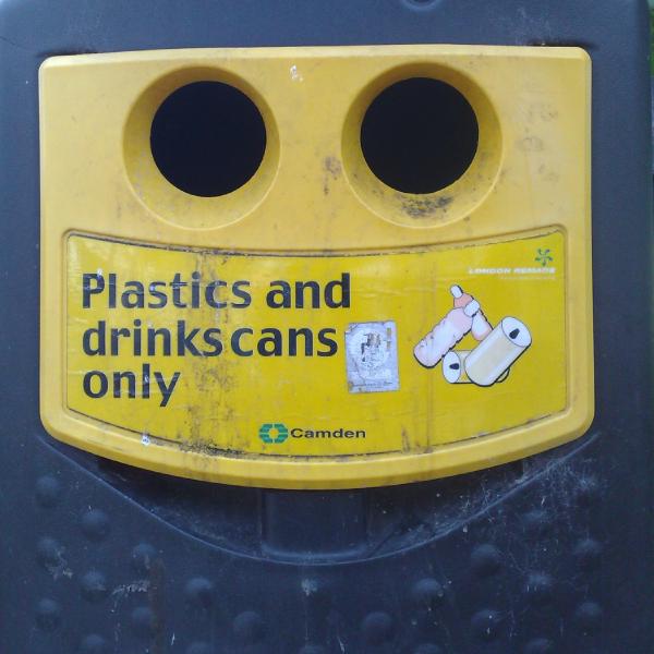 Recycling makes me smile