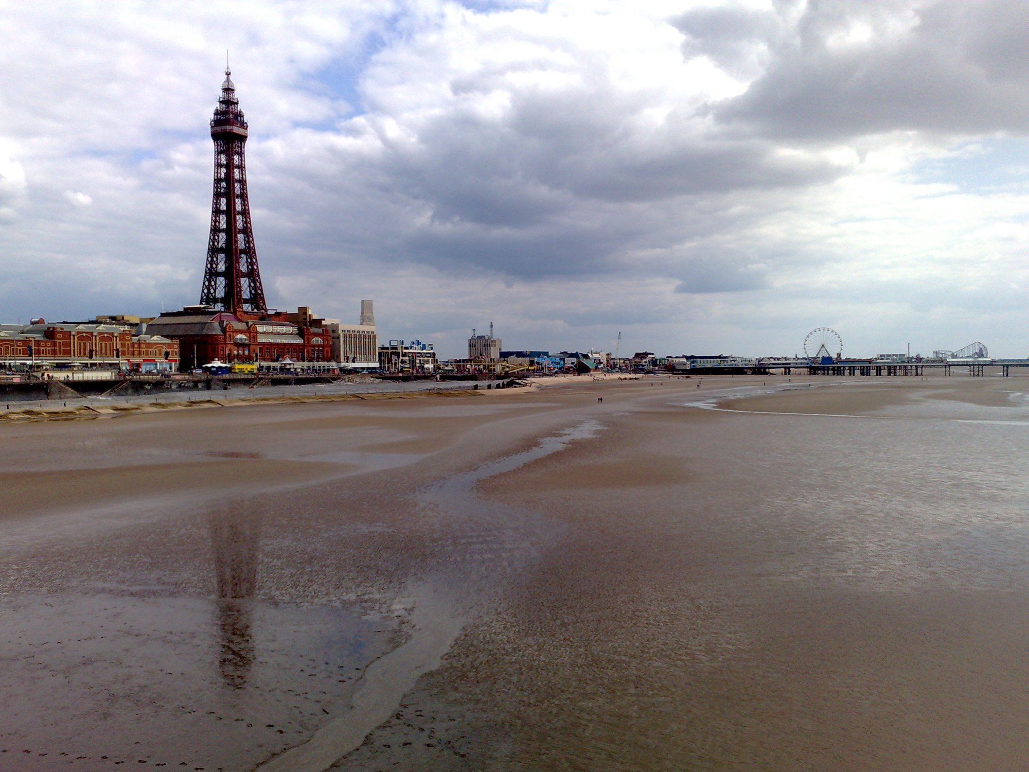 Reflections of the tower