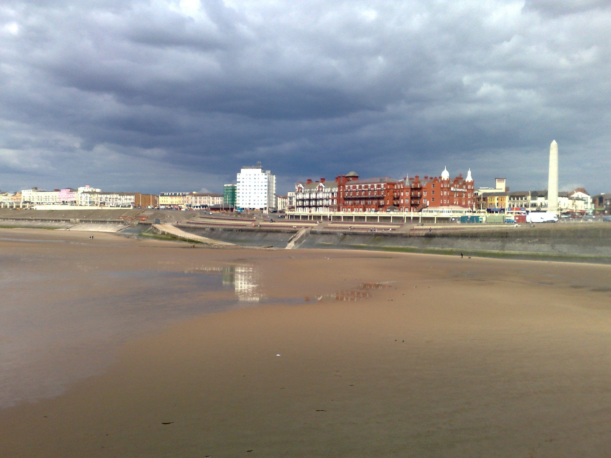Skies over Blackpool