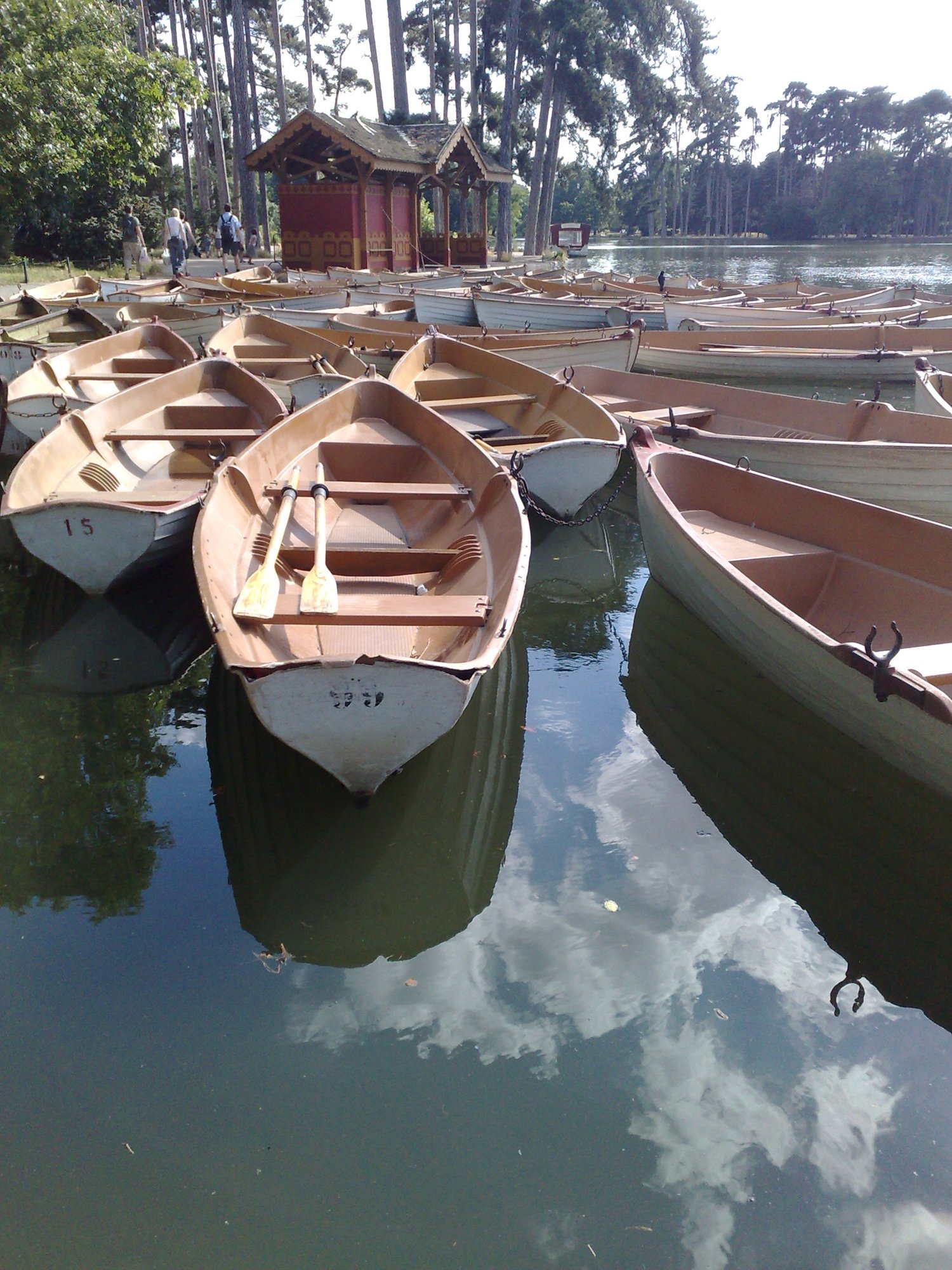 Boats in the lake