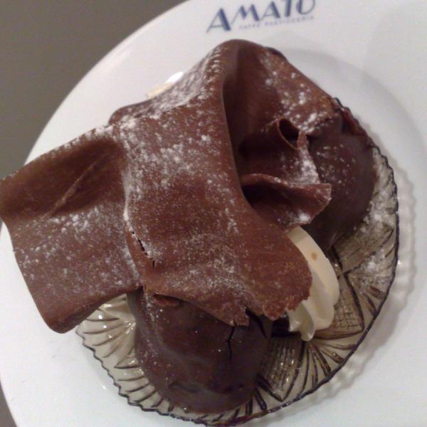 Chocolate eclairs