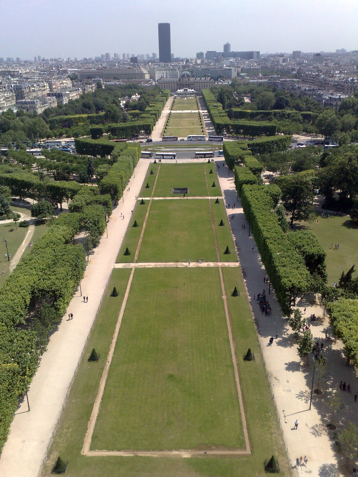 View from the Eiffel Tower