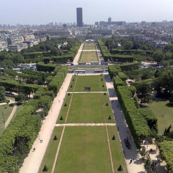 View from the Eiffel Tower