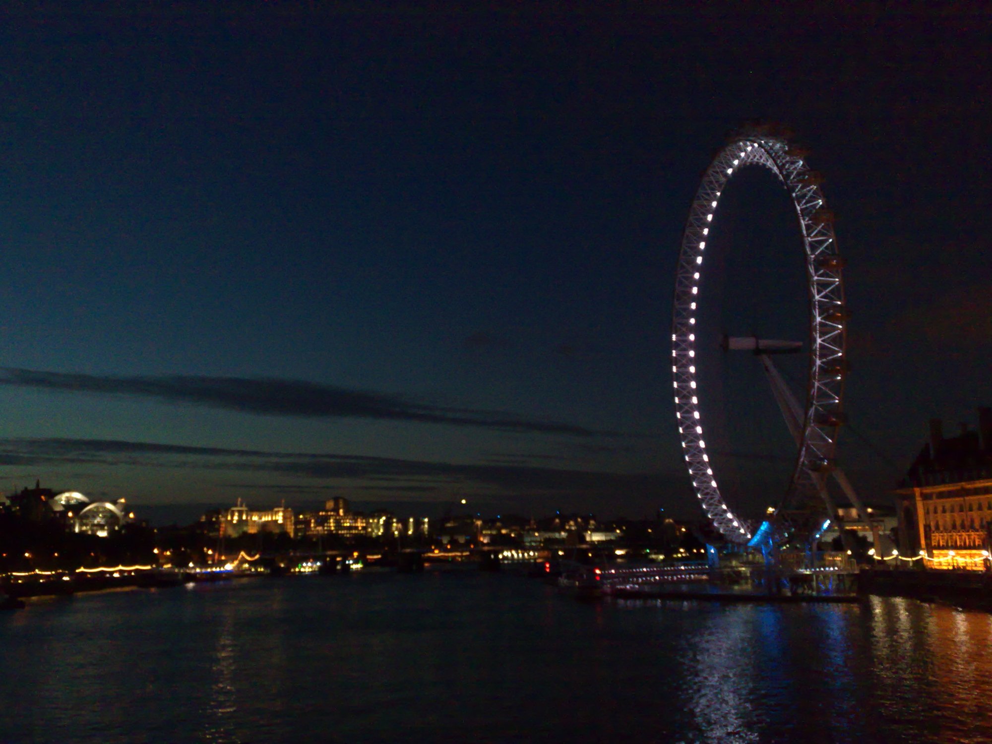 Eye at night