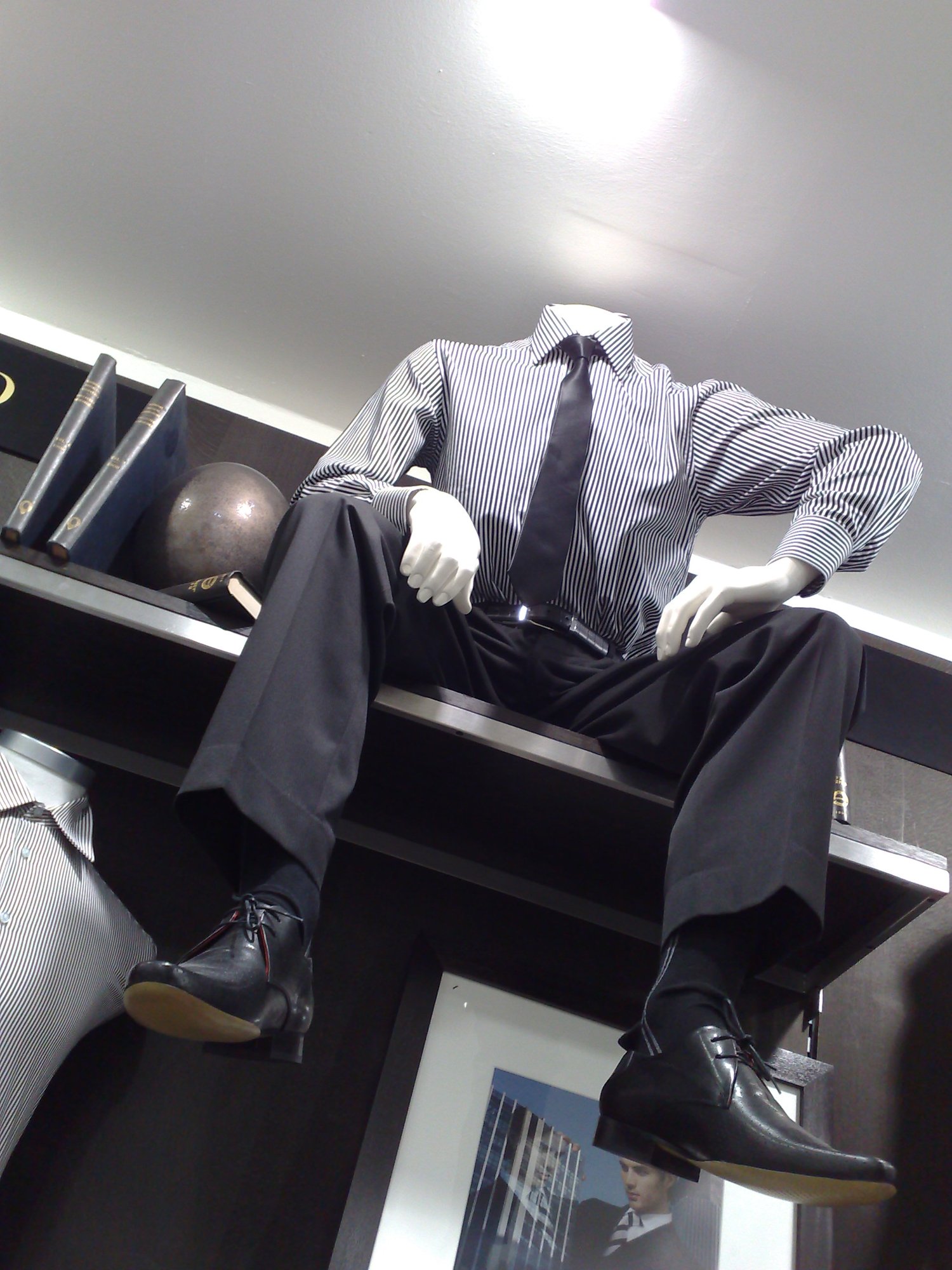 Lost his head in the sales