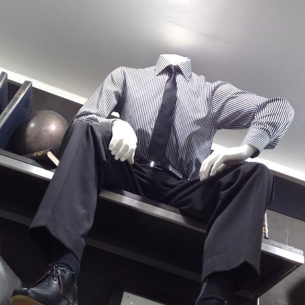Lost his head in the sales