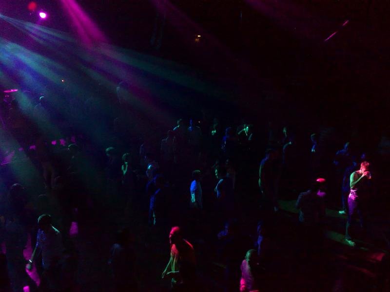 Colourful darkness