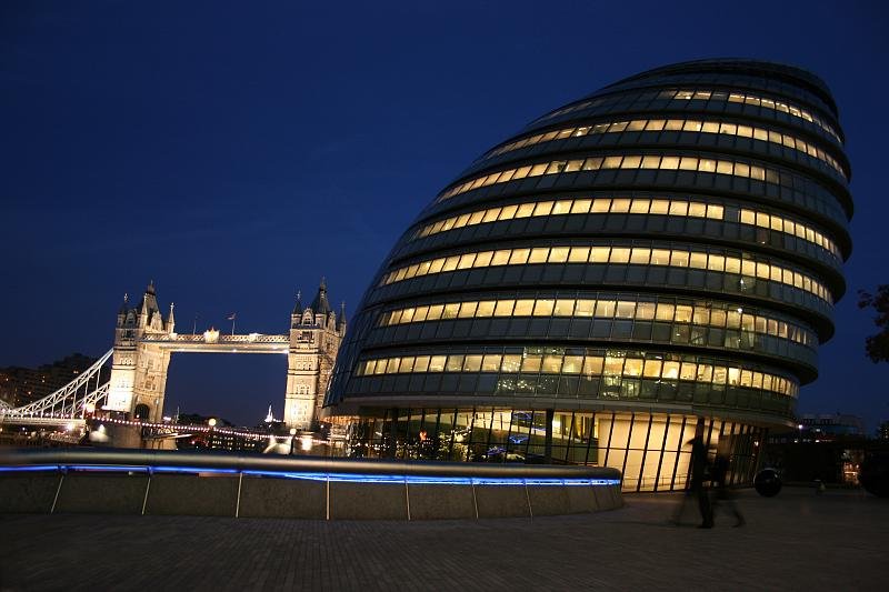City Hall and Tower Bridge