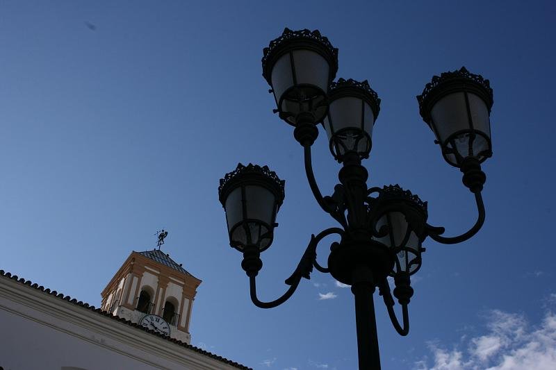 Church tower and lanterns