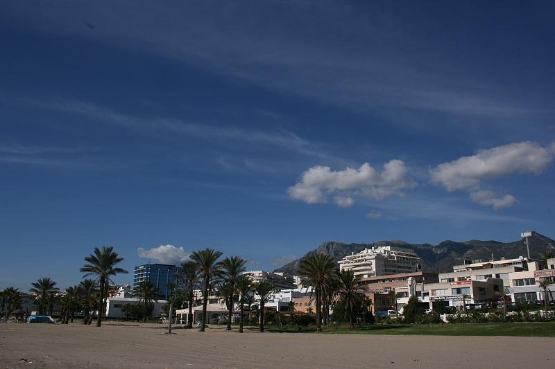 Looking back to shore