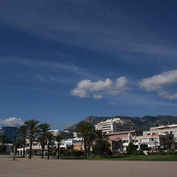 Looking back to shore