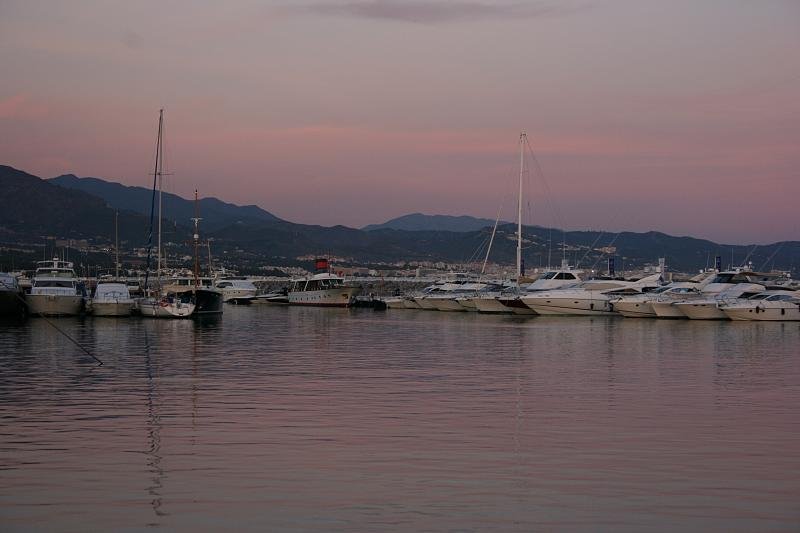Pink seas