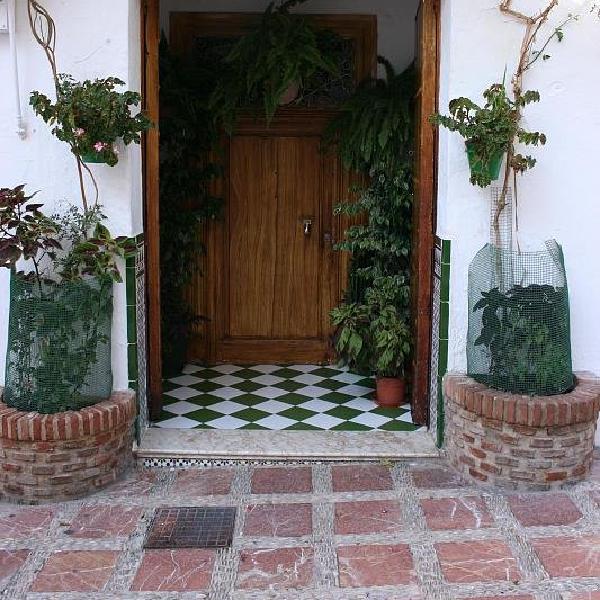 Tiled porch