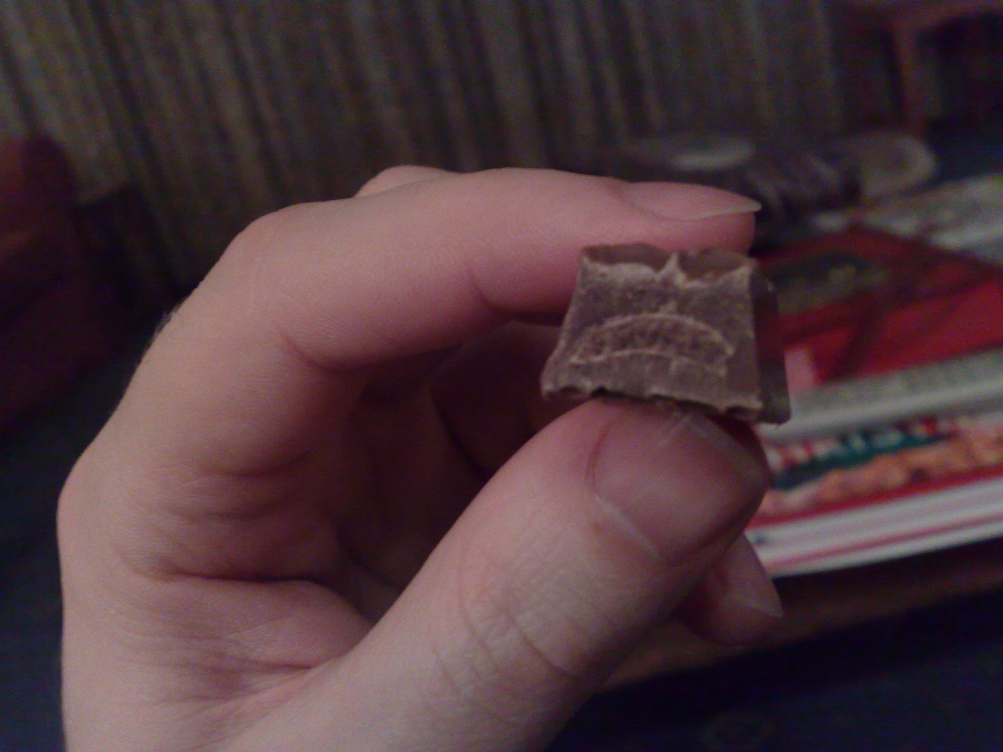 the grumpiest chocolate