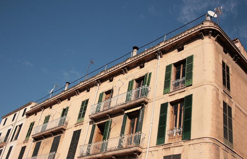 Buildings in town