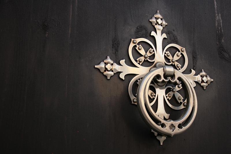 Door handle detail