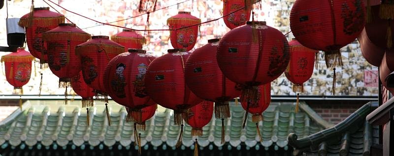 Watching over the lanterns