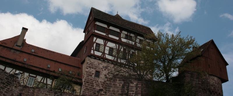 Perched on the hilltop
