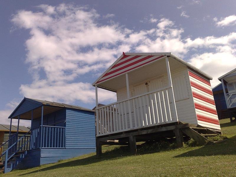 Beach huts in Tankerton