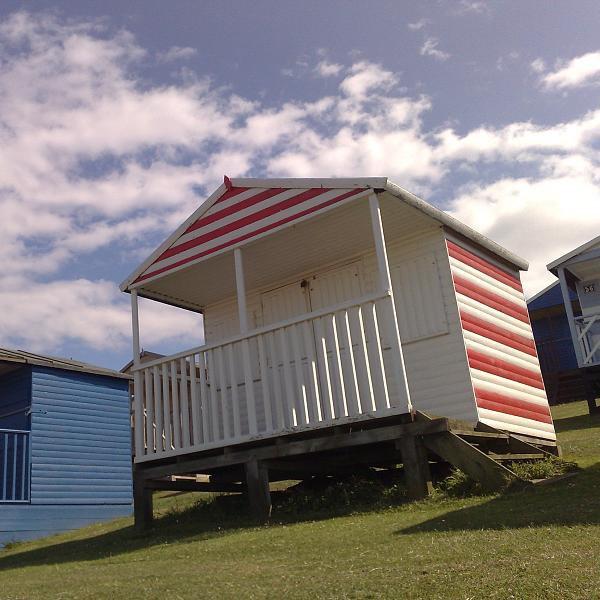 Beach huts in Tankerton