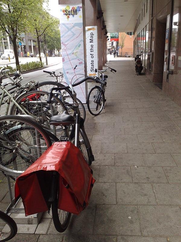 Bikes at State of the Map